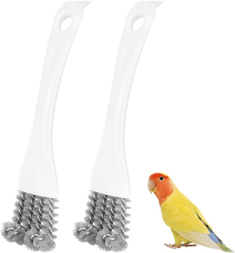 Bird cage brush 2 pcs - bird,