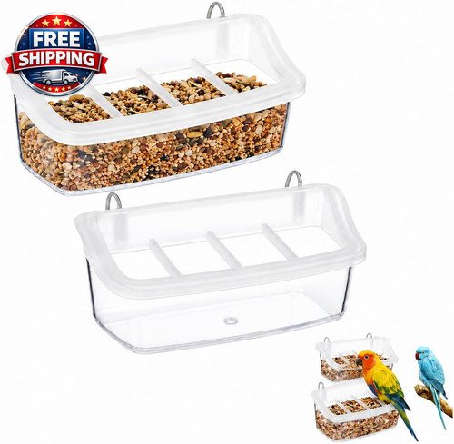 2pcs bird feeder for - 2pcs, cage
