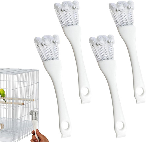 Bird cage cleaner with long - bird,