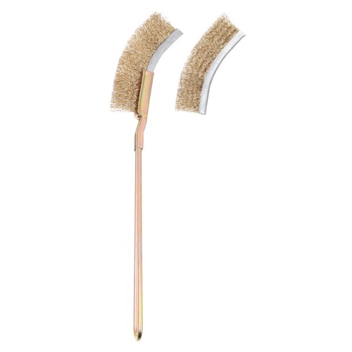 Wire brush clean bird cage - wire,