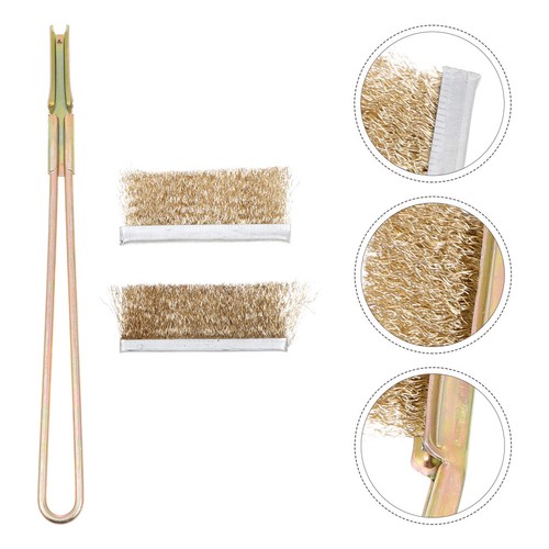 Long handle bird cage brush - long,