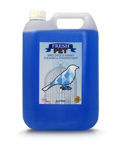 Bird cage disinfectant cleaner - cage,